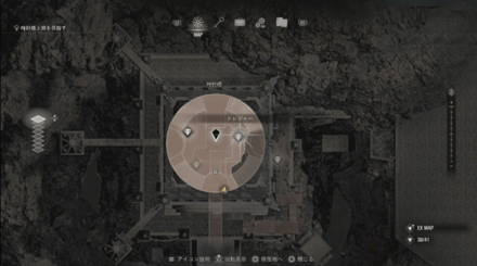 Resident Evil 4 Remake - Castle Mirror with Pearls and Rubies Map Location