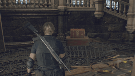Resident Evil 4 Remake - Castle Extravagant Clock In-Game