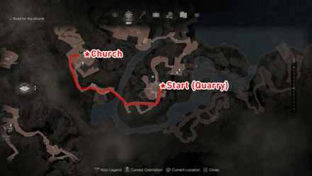 Resident Evil 4 Remake - Head to the Church