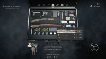 Resident Evil 4 Remake - Craft Ammo From Your Inventory