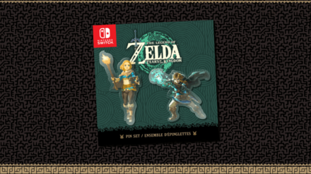 Zelda TOTK - Gamestop Pin Set