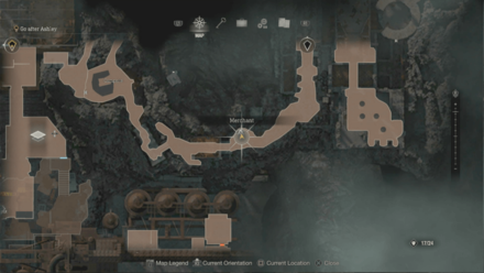 Resident Evil 4 Remake - Ruins (Campsite) Merchant Map Location