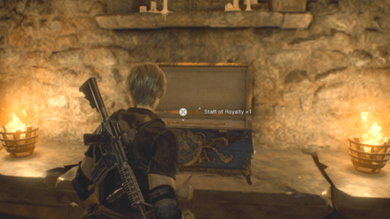 Resident Evil 4 Remake - Staff of Royalty In-Game
