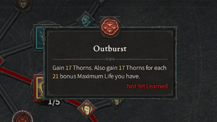 Diablo 4 - Outburst Skill