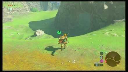 Botw - Dueling Peaks Korok 3 Overworld View