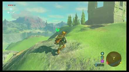 Botw - Dueling Peaks Korok 4 Overworld View