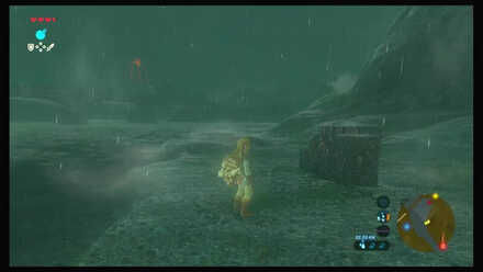 Botw - Dueling Peaks Korok 10 Overworld View