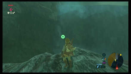 Botw - Dueling Peaks Korok 2 Overworld View