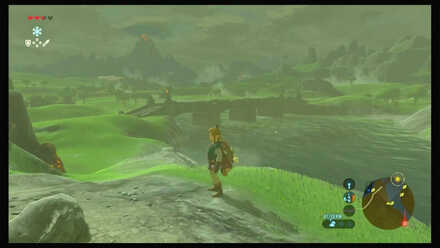 Botw - Dueling Peaks Korok 6 Overworld View