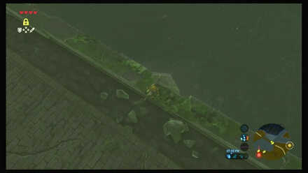 Botw - Dueling Peaks Korok 8 Overworld View