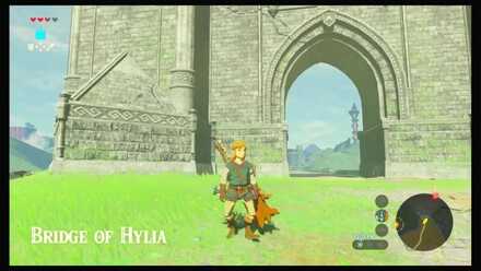 Botw - Dueling Peaks Korok 1 Overworld View