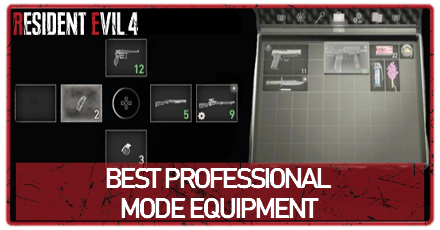 Resident Evil 4 Remake - Pro Mode Equipment Banner