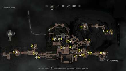 Castle Hidden Treasures Map