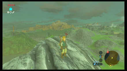 Botw - Dueling Peaks Korok 12 Overworld View