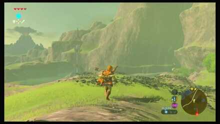 Botw - Dueling Peaks Korok 17 Overworld View