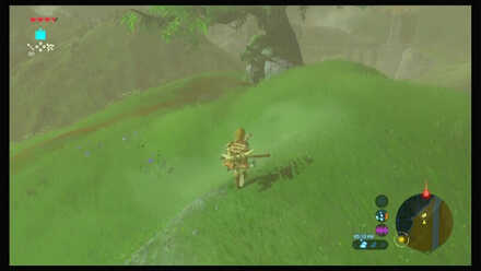 Botw - Dueling Peaks Korok 11 Overworld View