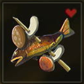 Breath of the Wild Fish and Mushroom Skewer Icon