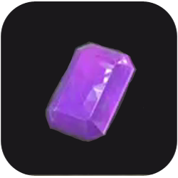 Purple Square Gem