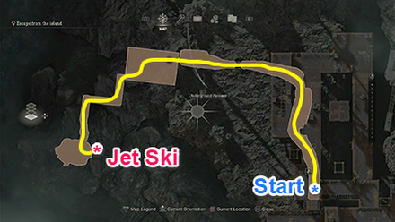 Resident Evil 4 Remake - Jet Ski Route