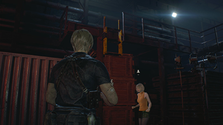 Resident Evil 4 Remake - Ashley Ladder