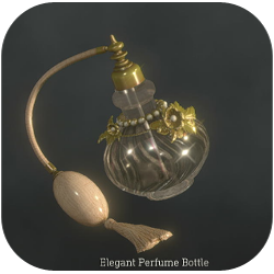 RE4R - Elegant Perfume Bottle
