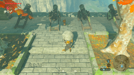 Botw - Akkala Korok 16 Overworld View