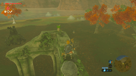 Botw - Akkala Korok 20 Overworld View