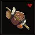 Breath of the Wild Meat and Mushroom Skewer Icon