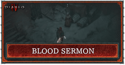 Diablo IV - Blood Sermon Top Banner
