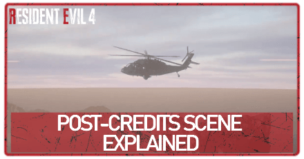 Resident Evil 4 Remake - Post Credits Scene Banner