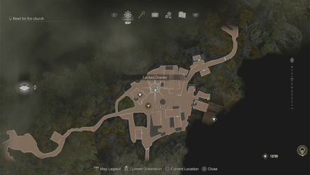 Resident Evil 4 Remake - Vintage Map