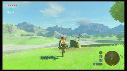 Botw - Dueling Peaks Korok 26 Overworld View