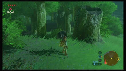 Botw - Dueling Peaks Korok 23 Overworld View