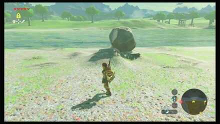 Botw - Dueling Peaks Korok 27 Overworld View