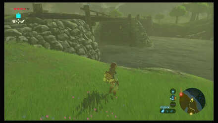 Botw - Dueling Peaks Korok 28 Overworld View