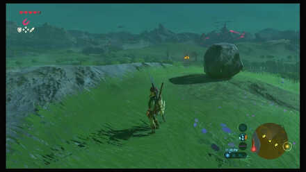 Botw - Dueling Peaks Korok 24 Overworld View