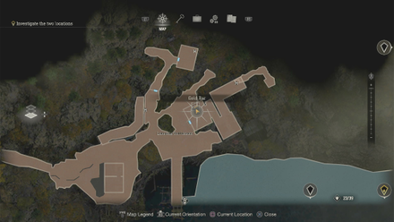 Resident Evil 4 Remake - Lakeside Village Gold Bar Map