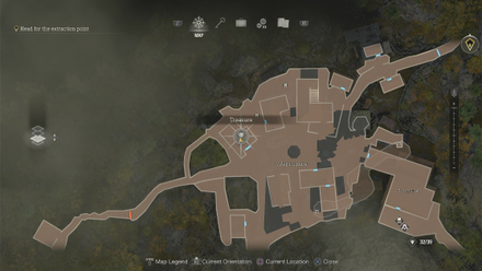 Resident Evil 4 Remake - Village Square Elegant Bangle Map