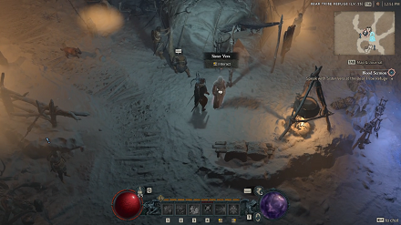 Diablo IV - Sister Vera in Bear Clan Refuge