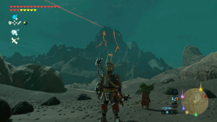 Botw - Eldin Korok 21 Overworld View