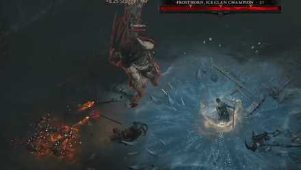 Diablo 4 - Frosthorn Ice Clan Champion