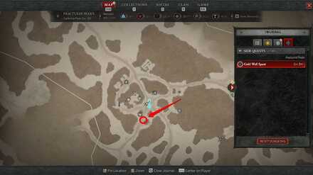 Diablo IV - Gold Well Spent Map View
