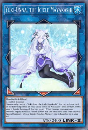 Yuki-Onna, the Icicle Mayakashi