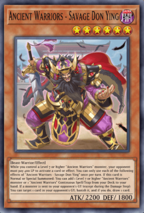 Ancient Warriors - Savage Don Ying