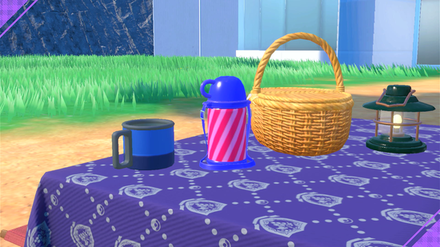 Pokemon Scarlet Violet - Picnic Item Striped Bottle