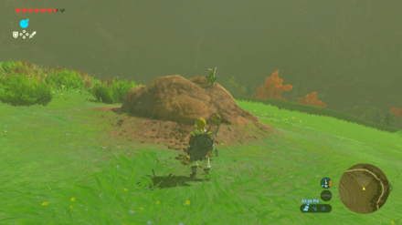 Botw - Akkala Korok 37 Overworld View