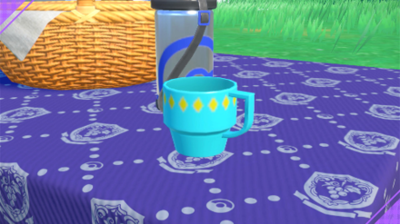 Pokemon Scarlet Violet - Picnic Item Diamond Pattern Cup