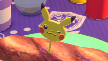 Pokemon Scarlet and Violet SV - Winking Pika Pick Sandwich Ingredient