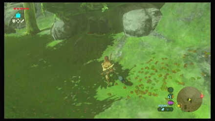 Botw - Dueling Peaks Korok 33 Overworld View