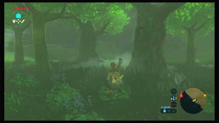 Botw - Dueling Peaks Korok 37 Overworld View